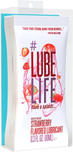 Miniatura 8 de Lube Life - Lubricante personal a base de agua, sabor algodón de azúcar, para hombres, mujeres y parejas, sin azúcar añadido, 8 onzas líquidas