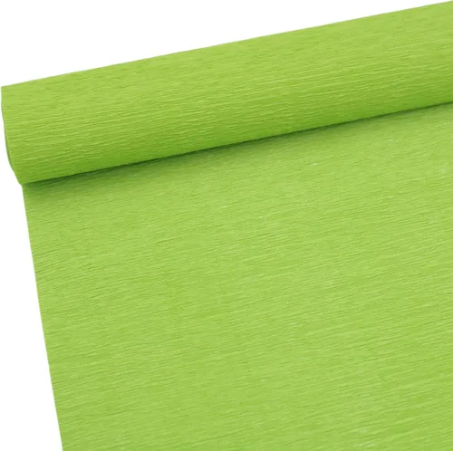 Miniatura 25 de Rollo de papel crepé de alta calidad de 2.47 oz para hacer flores, hojas de papel crepé blanco, verde, rosa, 10 pulgadas de ancho, 8 pies