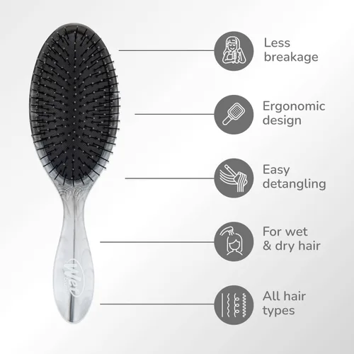 Miniatura 4 de Wet Brush Original Detangler - Cepillo desenredante cerdas IntelliFlex ultrasuaves que se deslizan a través de los enredos