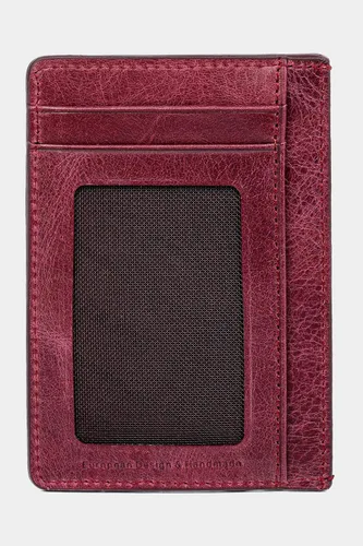 Miniatura 25 de Grande -3605 Estuches para tarjetas, Borgoña, Minimalista