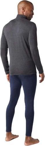 Miniatura 3 de Smartwool Camisa ajustada 250 Baselayer de 14 con cremallera para hombre azul marino Deep Navy