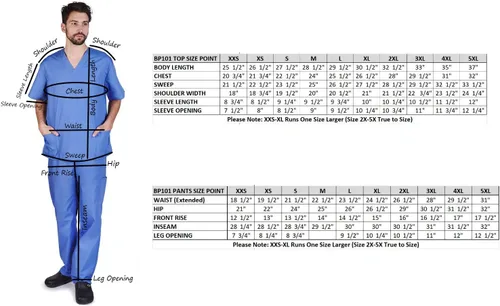 Miniatura 4 de M&M Scrubs - Conjunto de exfoliantes médicos para hombre
