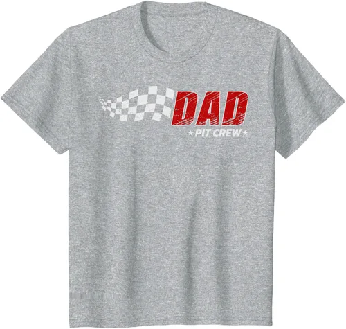 Miniatura 54 de Dad Pit Crew Race Car Birthday Family Matching Pit Crew Camiseta Pit Crew