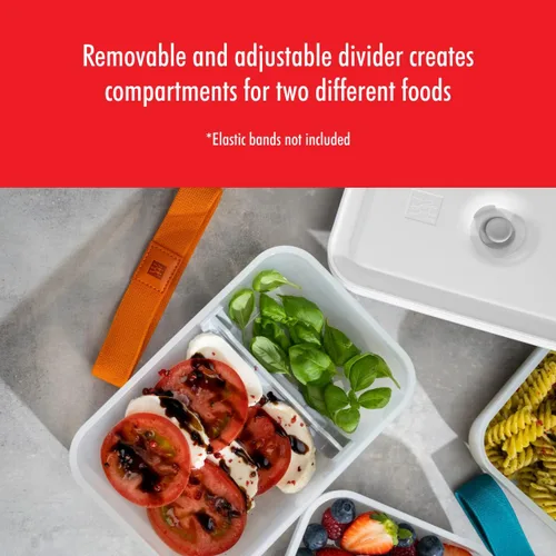 Miniatura 9 de ZWILLING Fresh & Save - Lonchera de plástico hermética, recipiente hermético para almacenamiento de alimentos, contenedor de preparación de comidas