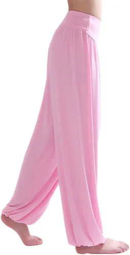 Miniatura 88 de Pantalones de algodón modal para mujer de AvaCostume, pantalones suaves para practicar yoga o deportes.