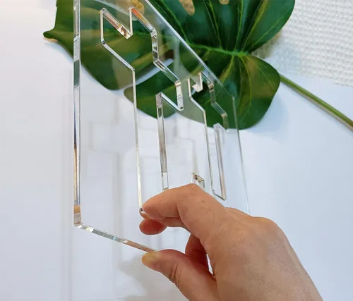 Miniatura 7 de Plantilla de enrutador de cruces, plantilla de enrutador acrílico con incrustaciones cruzadas, plantilla de cinta, plantilla de carpintería