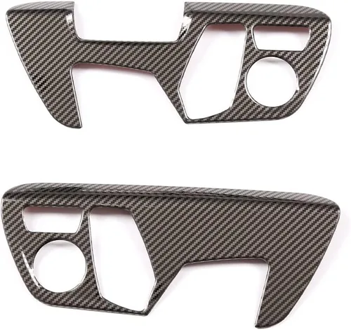 Miniatura 6 de Daeiclru Cubierta de panel de botón de ajuste de asiento para Toyota Supra GR A90 A91 MK5 2018-2022, cubierta de panel de interruptor de botón
