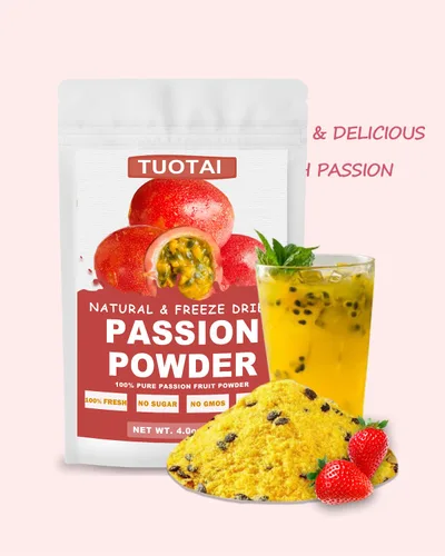 Miniatura 5 de Polvo liofilizado de fruta de la pasión, 4 onzas, polvo de fruta de la pasión para pasteles, bebidas y alimentos para hornear