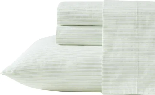 Miniatura 52 de Laura Ashley - Sábanas King, Juego de Ropa de Cama de Percal de Algodón, Ligero y Transpirable para el Hogar (Emogene Naranja Quemado, King)
