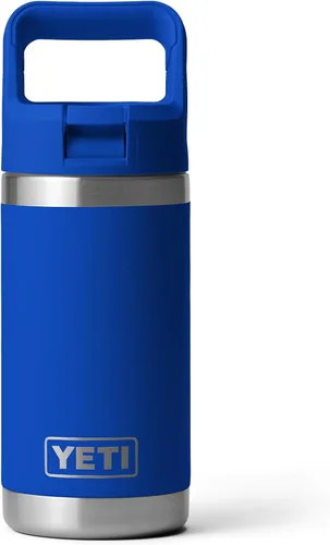 Miniatura 28 de YETI Rambler Jr. - Botella de 12 onzas para niños, con tapa con pajilla Rojo rescate