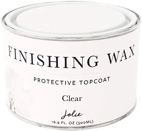 Miniatura 8 de Jolie – Cera de acabado protectora para pintura – Acabado en cera con acabado de tiza – Uso en muebles de interior, armarios, paredes, decoración