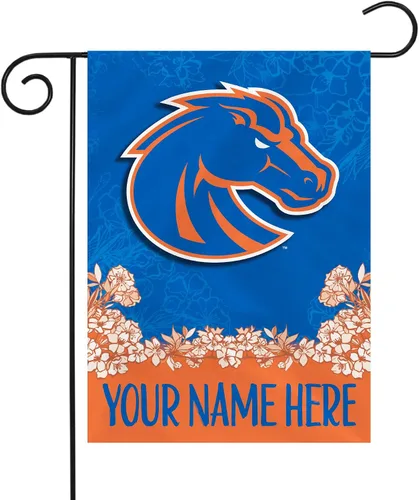 Miniatura 85 de Rico Industries Bandera de jardín personalizada estándar/primaria de la NCAA Louisiana Tech Bulldogs - 01