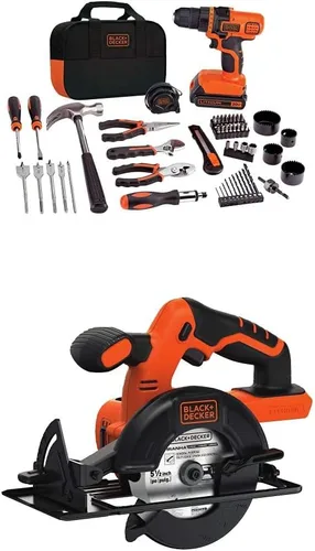 Miniatura 5 de BLACK+DECKER 20V MAX - Kit de herramientas para el hogar con taladro y aspiradora inalámbrica de mano Powerseries Extreme, Azul (LDX120PK & BSV2020G)
