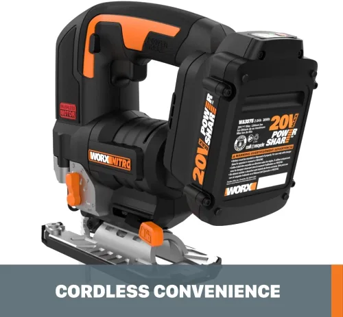 Miniatura 3 de Worx NITRO - Rompecabezas inalámbrico Power Share de 20 V con motor sin escobillas, WX542L (batería y cargador incluidos)