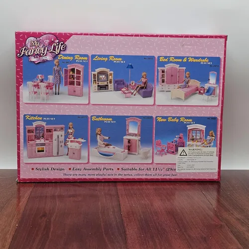 Miniatura 7 de My Fancy Life - Juego de muebles de casa de muñecas para muñeca de moda de 11.5 pulgadas.