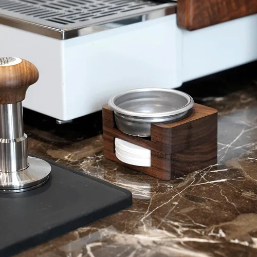 Miniatura 3 de watchget Soporte de filtro de papel espresso, contenedor de almacenamiento de filtro de café, dispensador de filtro de café compatible con filtros