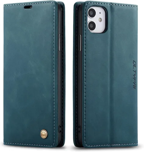 Miniatura 72 de QLTYPRI Para iPhone Air Case Wallet Con Tarjetero, Vintage PU Cuero Kickstand Cierre Magnético A Prueba De Golpes Folio Libro Funda Para IPhone 17