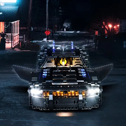 Miniatura 2 de VONADO Kit de luz LED compatible con Lego Technic The Batmobile 42127, iluminación de bricolaje para Lego Batmobile