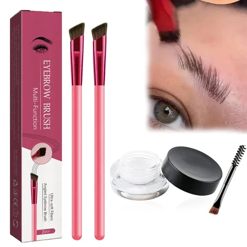 Miniatura 12 de Cepillo de sello de cejas 4D, cepillo de trazo de cabello de cejas, cepillo de cejas 4D, cepillo de cejas ultrafino, cepillo de cejas realista