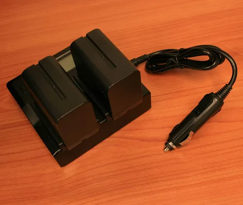 Miniatura 6 de Wasabi Power Cargador de batería LCD dual para Sony NP-F550 NP-F570 NP-F750 NP-F770 NP-F930 NP-F950 NP-F960 NP-FM55H NP-FM500H NP-QM71 NP-QM91