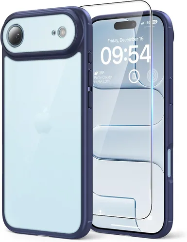 Miniatura 100 de TAURI Funda magnética 2 en 1 transparente para iPhone 14 Pro, compatible con Magsafe [no amarillenta] con protector de pantalla, protección de grado