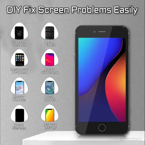 Miniatura 4 de Para iPhone 8 / SE 2ª generación de reemplazo de pantalla LCD negra para iPhone SE2 2020 3D Touch 4.7 "digitalizador montaje completo herramientas