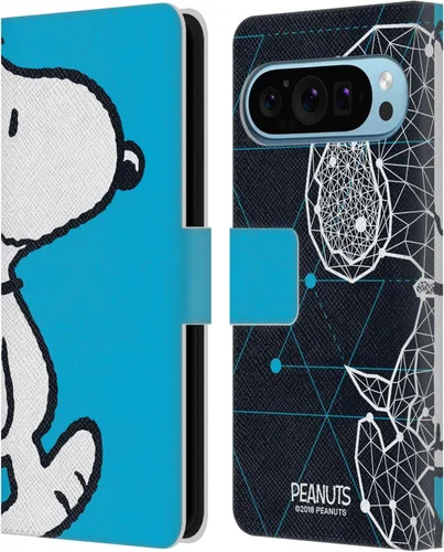 Miniatura 73 de Head Case Designs Officially Licensed Peanuts Snoopy & Woodstock 2 Halfs and Laughs Leather Wallet Case Compatible with Google Pixel 8 Snoopy