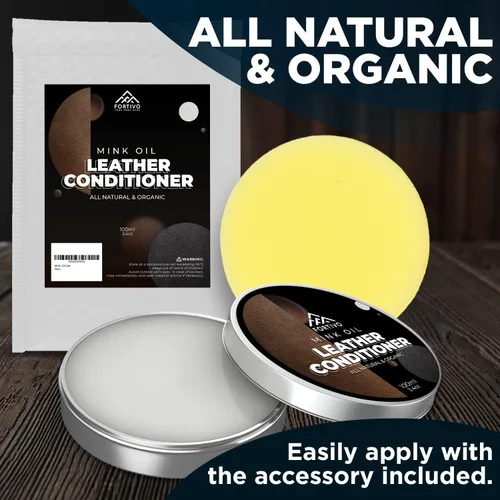 Miniatura 2 de Aceite de visón para cuero, restaurador de color, removedor de rasguños, pintura para sofás y kit de reparación de cuero para sofás Transparente
