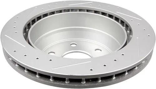 Miniatura 4 de SCITOO Rotores de disco ventilados traseros de 13 pulgadas (13.000 in) + pastillas de freno de cerámica de repuesto para Cadillac Escalade ESV/EXT