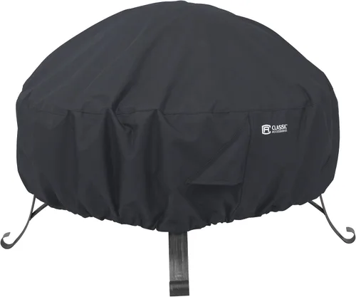 Miniatura 10 de Classic Accessories Cubierta cuadrada resistente al agua para hoguera de 36 pulgadas, cobertura completa, cubiertas para muebles de patio