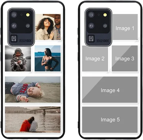 Miniatura 394 de Funda de teléfono personalizada para Samsung Galaxy S22+ / S22 Plus 5G, funda de TPU suave de vidrio templado antiarañazos personalizada con foto