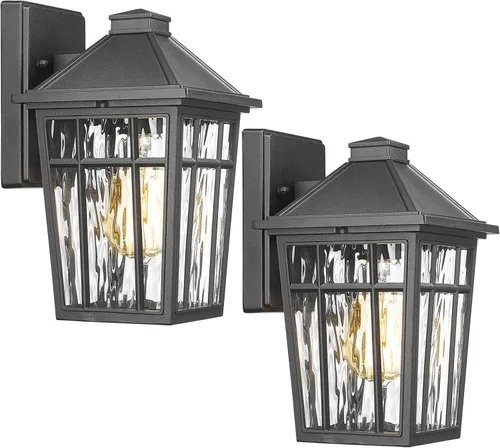 Miniatura 11 de Darkaway Luces de pared al aire libre para casa, accesorios de iluminación exterior para montaje en pared, luces de porche, luces impermeables