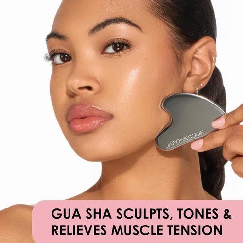 Miniatura 2 de JAPONESQUE SKINTherapy - Herramienta de contorno facial en V para drenaje linfático, masaje facial, alivia la tensión y mejora la absorción