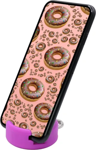 GoDonut Mini llavero portátil para teléfono celular, accesorio de escritorio perfecto para viajes, oficina y mesita de noche, compatible con iPad