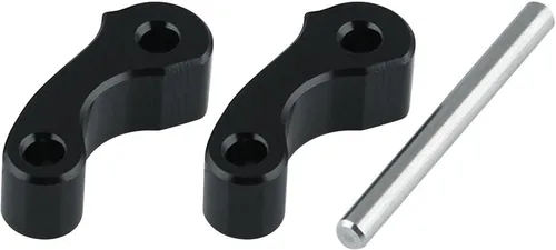 Pivote de bisagra de cierre para ventana de cuarto trasero de primera generación Tacoma Tundra 1995-2004 Tundra 2000-2006 Xtracab 2 piezas (negro)
