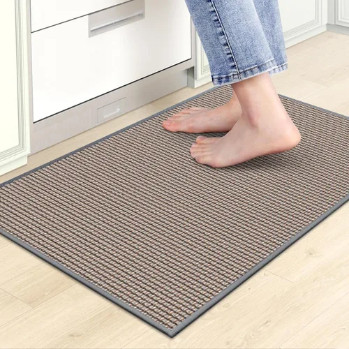 Tapetes de cocina para piso, alfombras de cocina, antideslizantes, lavables, absorbentes, alfombra de camino de cocina para delante del fregadero,