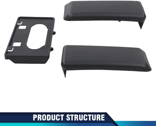 Miniatura 7 de PIT66 Almohadillas de protección para parachoques delantero y soporte de marco para matrícula compatible con Ford F150 2009-2014 9L3Z17E810B