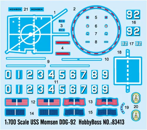 Miniatura 3 de Hobby Boss USS Momsen ddg-92 Kit