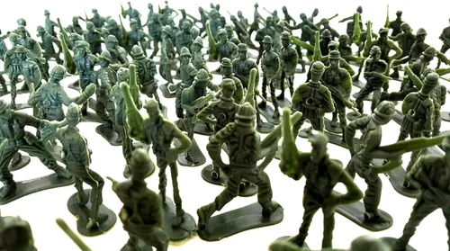 Miniatura 3 de Enterprises Soldados clásicos plásticos surtidos del juguete, 144 figuras de acción del soldado del juguete