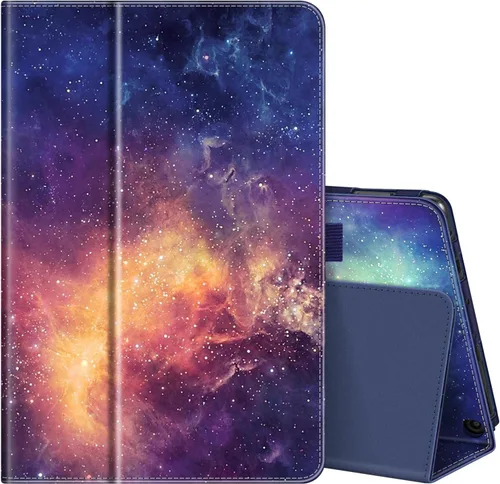 Miniatura 11 de Fintie - Funda tipo libro para tableta Amazon Fire HD 10 y Fire HD 10 Plus (solo compatible con versión de 11ª generación 2021), Funda de pie
