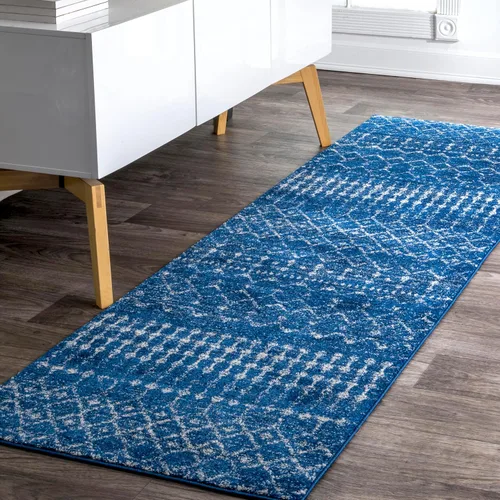 Miniatura 38 de nuLOOM Alfombra decorativa Blythe marroquí, 2 'x 3', gris oscuro