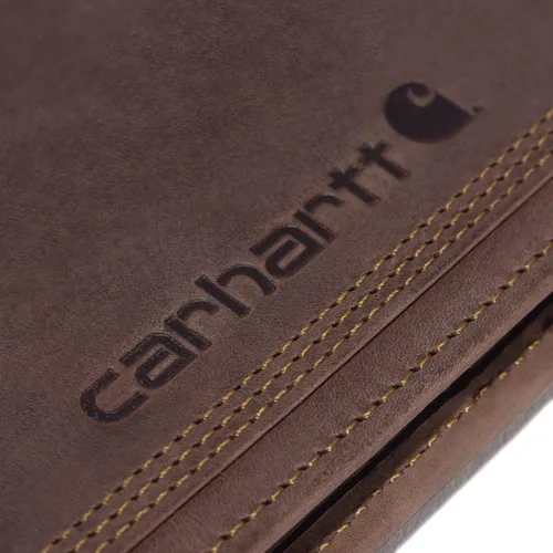 Miniatura 18 de Carhartt Carteras, billetera y portapasaporte para hombre, duradera billetera plegable, disponible en cuero y lona