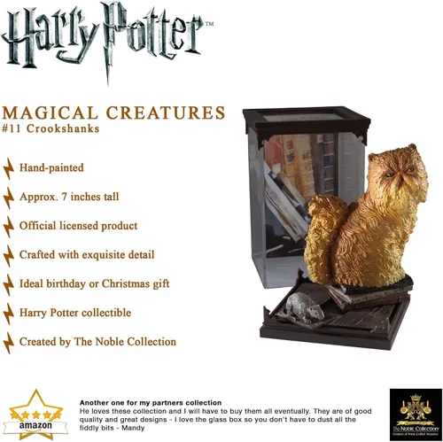 Miniatura 4 de The Noble Collection Criaturas mágicas de Harry Potter No. 11 - Crookshanks