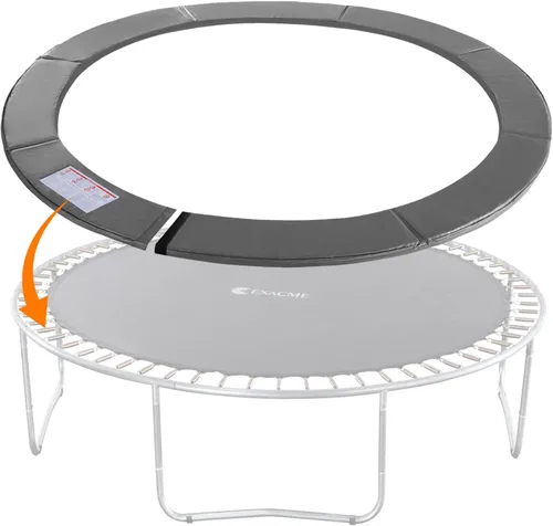 Miniatura 14 de ExacMe Almohadilla de repuesto para trampolín de 16, 15, 14, 13, 12, 10, 8 pies, cubierta de resorte de seguridad impermeable, almohadilla de marco