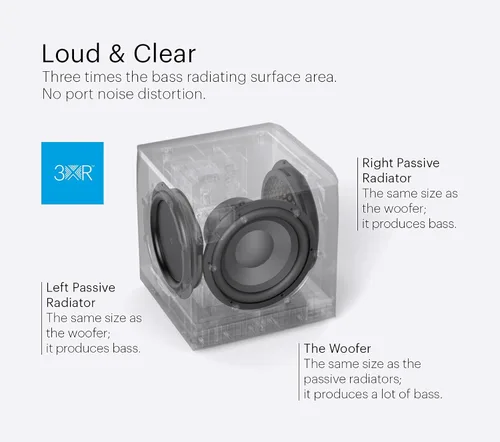 Miniatura 3 de Definitive Technology Descend DN10 Subwoofer de 10 pulgadas optimizado digitalmente para películas y música, nueva arquitectura 3XR, amplificador