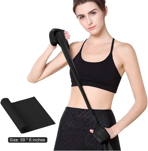 Miniatura 4 de Resistance Bands, Elastic Exercise Bands, Home Physical Therapy Bands Natural Latex, 59inch Long Workout Bands for Yoga Pilates Gym Travel