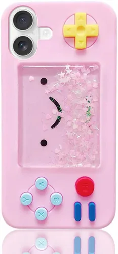 Miniatura 14 de UnnFiko - Funda Squishy 3D estilo dibujos animados compatible con iPhone 6 / iPhone 6s, diseño de estrellas líquidas creativas, divertida, blanda