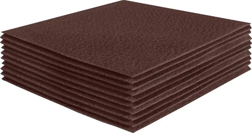 Miniatura 34 de FabricLA Hojas de fieltro acrílico para manualidades, cuadrados de fieltro precortados suaves de 4 x 4 pulgadas (3.9 in x 3.9 in), utiliza hojas