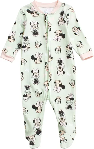 Miniatura 5 de Disney Mameluco de Minnie Mouse para bebé niña paquete de 2 mamelucos con pies 0-9 meses