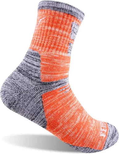 Miniatura 8 de FEIDEER Calcetines de senderismo para mujer, paquete múltiple de calcetines de algodón que absorben la humedad